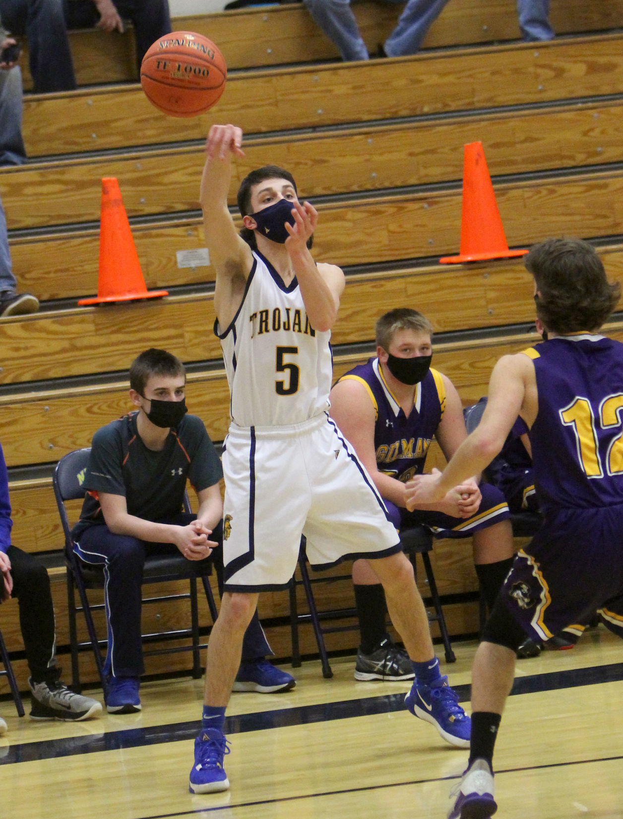 Gilman at New Auburn boys basketball 2-16-21